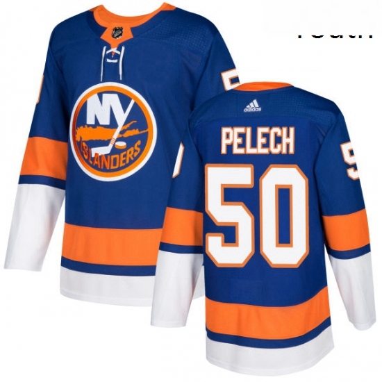 Youth Adidas New York Islanders 50 Adam Pelech Authentic Royal Blue Home NHL Jersey Youth Adidas New York Islanders 50 Adam Pelech Authentic Royal Blue Home NHL Jersey