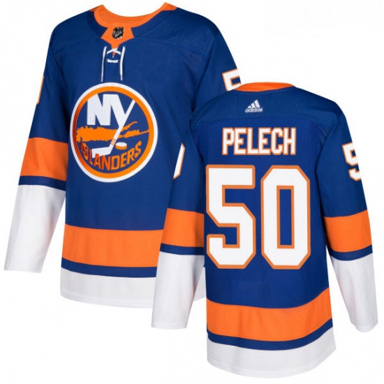 Youth Adidas New York Islanders 50 Adam Pelech Premier Royal Blue Home NHL Jersey Youth Adidas New York Islanders 50 Adam Pelech Premier Royal Blue Home NHL Jersey