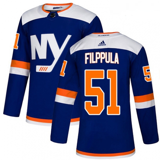 Youth Adidas New York Islanders 51 Valtteri Filppula Premier Blue Alternate NHL Jersey Youth Adidas New York Islanders 51 Valtteri Filppula Premier Blue Alternate NHL Jersey
