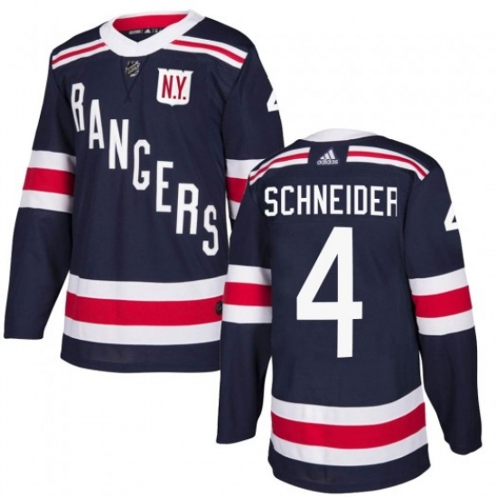 Braden Schneider New York Rangers Men's Adidas Authentic Navy Blue 2018 Winter Classic Home Jersey Braden Schneider New York Rangers Men's Adidas Authentic Navy Blue 2018 Winter Classic Home Jersey