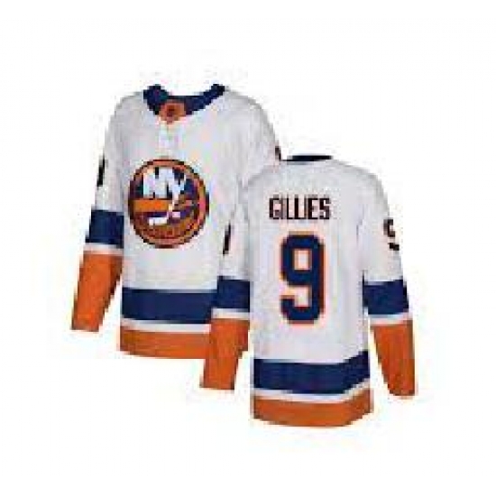 Men Adidas New York Islanders 9 Clark Gillies White Alternate NHL Jersey Men Adidas New York Islanders 9 Clark Gillies White Alternate NHL Jersey