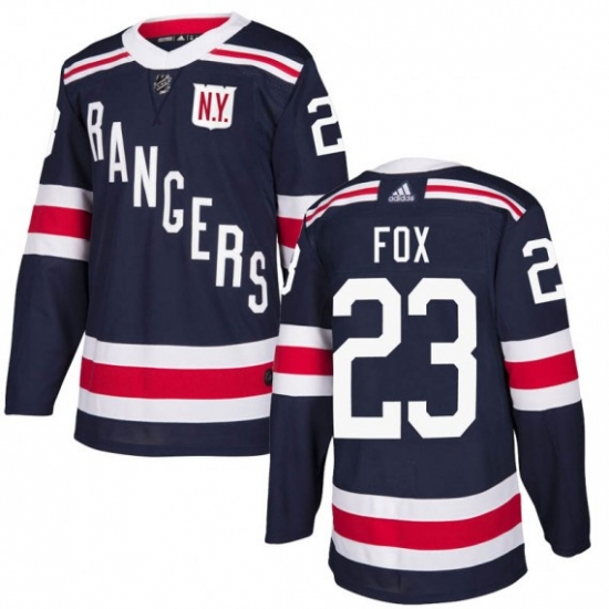 Men New York Rangers 23 Adam Fox Navy Winter Classic Home Stitched Jersey Men New York Rangers 23 Adam Fox Navy Winter Classic Home Stitched Jersey