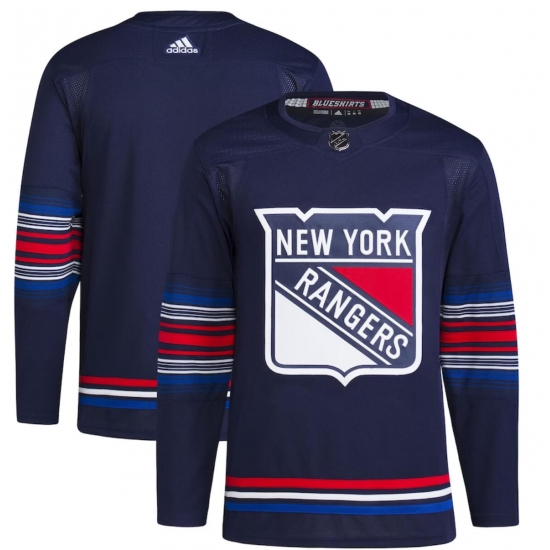 Men New York Rangers Blank Navy Stitched Jersey Men New York Rangers Blank Navy Stitched Jersey
