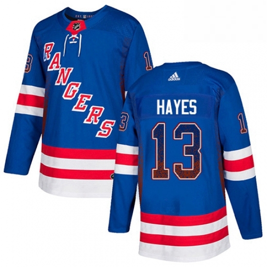 Mens Adidas New York Rangers 13 Kevin Hayes Authentic Royal Blue Drift Fashion NHL Jersey Mens Adidas New York Rangers 13 Kevin Hayes Authentic Royal Blue Drift Fashion NHL Jersey