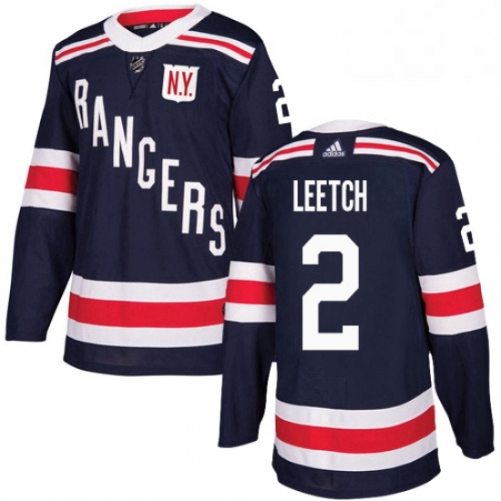 Mens Adidas New York Rangers 2 Brian Leetch Authentic Navy Blue 2018 Winter Classic NHL Jersey Mens Adidas New York Rangers 2 Brian Leetch Authentic Navy Blue 2018 Winter Classic NHL Jersey