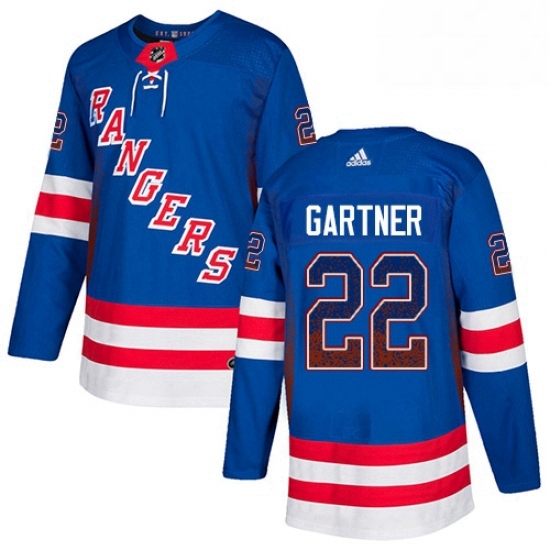 Mens Adidas New York Rangers 22 Mike Gartner Authentic Royal Blue Drift Fashion NHL Jersey Mens Adidas New York Rangers 22 Mike Gartner Authentic Royal Blue Drift Fashion NHL Jersey