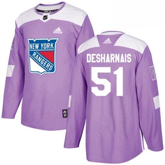 Mens Adidas New York Rangers 51 David Desharnais Authentic Purple Fights Cancer Practice NHL Jersey Mens Adidas New York Rangers 51 David Desharnais Authentic Purple Fights Cancer Practice NHL Jersey