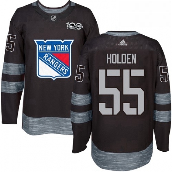 Mens Adidas New York Rangers 55 Nick Holden Premier Black 1917 2017 100th Anniversary NHL Jersey Mens Adidas New York Rangers 55 Nick Holden Premier Black 1917 2017 100th Anniversary NHL Jersey