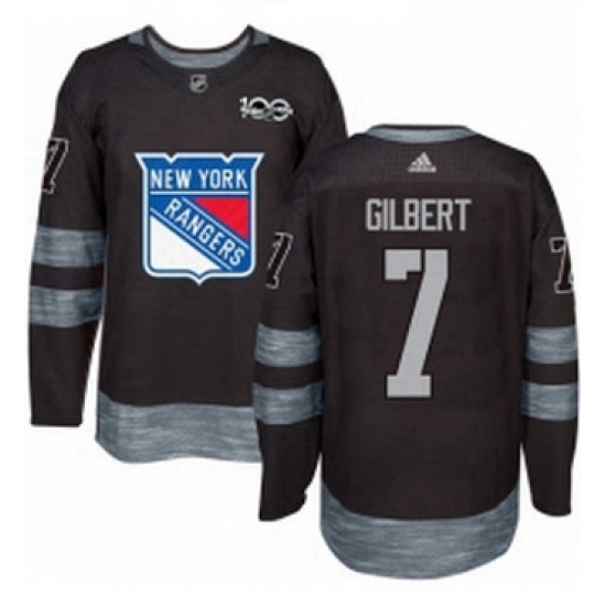 Mens Adidas New York Rangers 7 Rod Gilbert Premier Black 1917 2017 100th Anniversary NHL Jersey Mens Adidas New York Rangers 7 Rod Gilbert Premier Black 1917 2017 100th Anniversary NHL Jersey