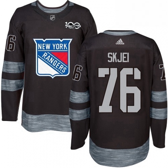 Mens Adidas New York Rangers 76 Brady Skjei Premier Black 1917 2017 100th Anniversary NHL Jersey Mens Adidas New York Rangers 76 Brady Skjei Premier Black 1917 2017 100th Anniversary NHL Jersey