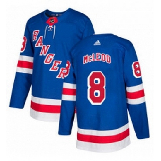 Mens Adidas New York Rangers 8 Cody McLeod Authentic Royal Blue Home NHL Jersey Mens Adidas New York Rangers 8 Cody McLeod Authentic Royal Blue Home NHL Jersey