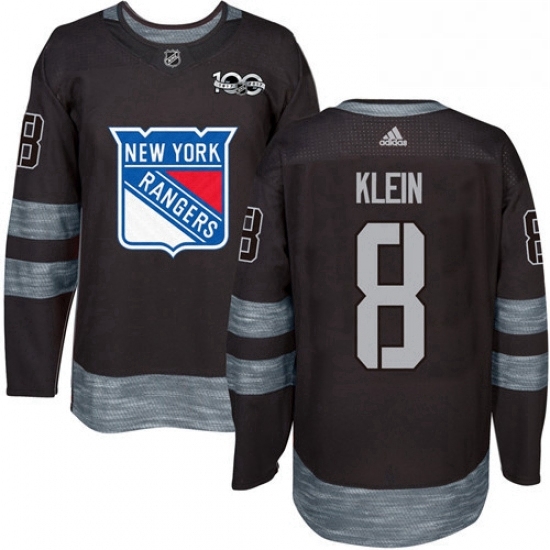 Mens Adidas New York Rangers 8 Kevin Klein Premier Black 1917 2017 100th Anniversary NHL Jersey Mens Adidas New York Rangers 8 Kevin Klein Premier Black 1917 2017 100th Anniversary NHL Jersey