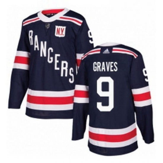 Mens Adidas New York Rangers 9 Adam Graves Authentic Navy Blue 2018 Winter Classic NHL Jersey Mens Adidas New York Rangers 9 Adam Graves Authentic Navy Blue 2018 Winter Classic NHL Jersey