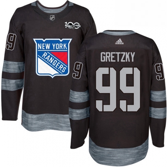 Mens Adidas New York Rangers 99 Wayne Gretzky Premier Black 1917 2017 100th Anniversary NHL Jersey Mens Adidas New York Rangers 99 Wayne Gretzky Premier Black 1917 2017 100th Anniversary NHL Jersey