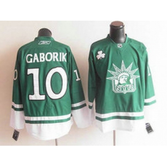 NHL Jerseys New York Rangers #10 gaborik green NHL Jerseys New York Rangers #10 gaborik green