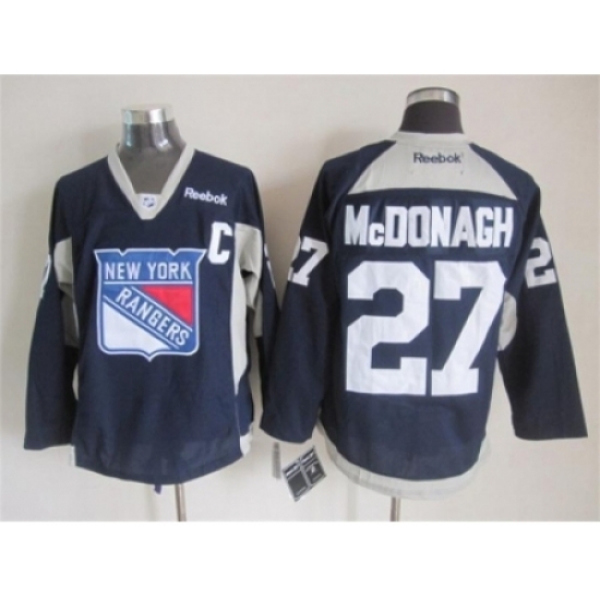 NHL New York Rangers 27 Ryan McDonagh Dark Blue Jerseys NHL New York Rangers 27 Ryan McDonagh Dark Blue Jerseys