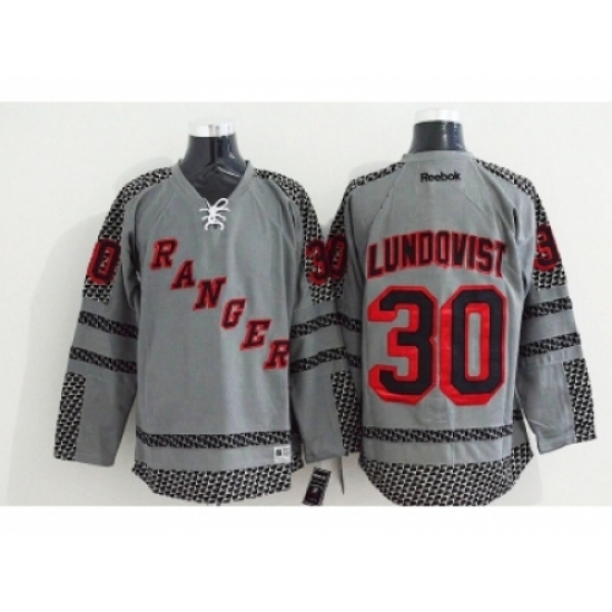 NHL New York Rangers #30 Henrik Lundqvist Charcoal Cross Check Fashion jerseys NHL New York Rangers #30 Henrik Lundqvist Charcoal Cross Check Fashion jerseys