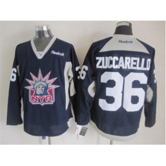 NHL New York Rangers 36 Mats Zuccarello Dark Blue NHL New York Rangers 36 Mats Zuccarello Dark Blue