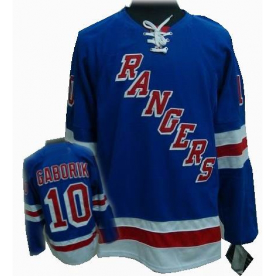 New York Rangers #10 Marian Gaborik JERSEY New York Rangers #10 Marian Gaborik JERSEY
