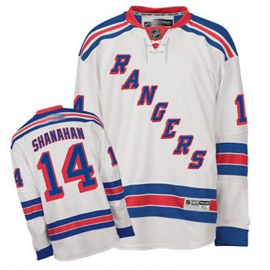 New York Rangers 14# Brendan Shanahan Premier white Jersey New York Rangers 14# Brendan Shanahan Premier white Jersey
