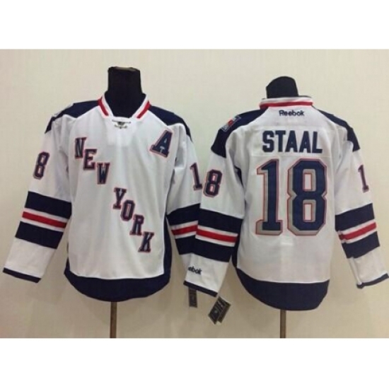 New York Rangers #18 Marc Staal White 2014 Stadium Series Stitched NHL Jersey New York Rangers #18 Marc Staal White 2014 Stadium Series Stitched NHL Jersey