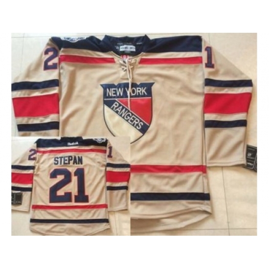 New York Rangers 21 Derek Stepan Cream Winter Classic NHL Jerseys New York Rangers 21 Derek Stepan Cream Winter Classic NHL Jerseys