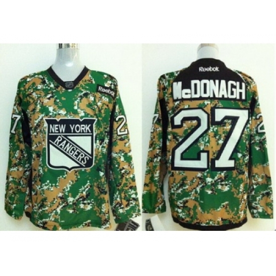 New York Rangers #27 Mcdonagh Camo NHL Jerseys New York Rangers #27 Mcdonagh Camo NHL Jerseys
