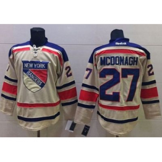 New York Rangers #27 Ryan McDonagh Cream 2012 Winter Classic Stitched NHL Jersey New York Rangers #27 Ryan McDonagh Cream 2012 Winter Classic Stitched NHL Jersey