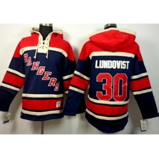 New York Rangers 30 Henrik Lundqvist Navy Blue Stitched NHL Sawyer Hooded Sweatshirt New York Rangers 30 Henrik Lundqvist Navy Blue Stitched NHL Sawyer Hooded Sweatshirt