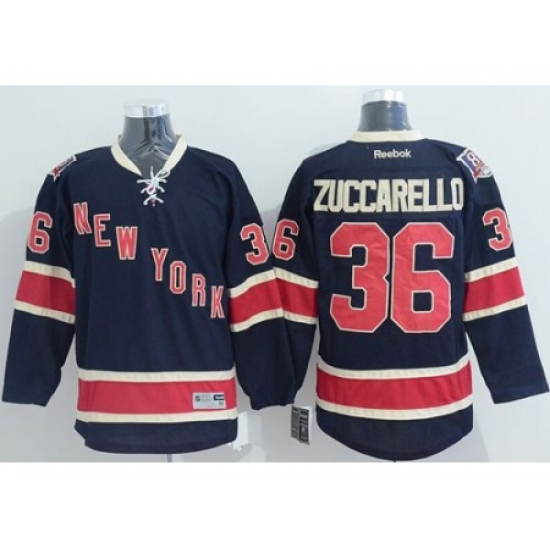 New York Rangers #36 Mats Zuccarello Navy Blue Alternate Stitched NHL Jersey New York Rangers #36 Mats Zuccarello Navy Blue Alternate Stitched NHL Jersey