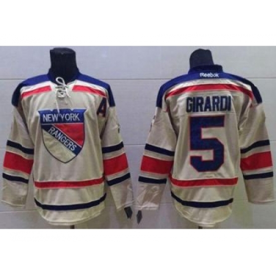 New York Rangers #5 Dan Girardi Cream 2012 Winter Classic Stitched NHL Jersey New York Rangers #5 Dan Girardi Cream 2012 Winter Classic Stitched NHL Jersey
