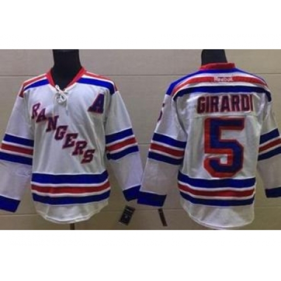 New York Rangers #5 Dan Girardi White Stitched NHL Jersey New York Rangers #5 Dan Girardi White Stitched NHL Jersey