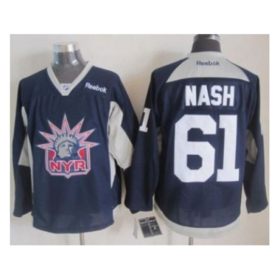 New York Rangers #61 Rick Nash Navy Blue Practice Stitched NHL Jersey New York Rangers #61 Rick Nash Navy Blue Practice Stitched NHL Jersey