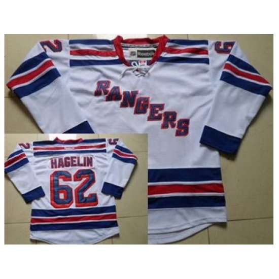 New York Rangers #62 Carl Hagelin White Road Jersey New York Rangers #62 Carl Hagelin White Road Jersey