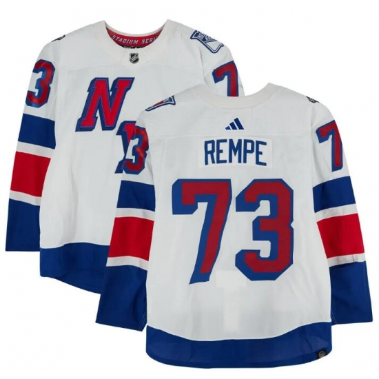 New York Rangers #73 Matt Rempe Men 2024 Hockey Stadium Series Stitched Jersey New York Rangers #73 Matt Rempe Men 2024 Hockey Stadium Series Stitched Jersey