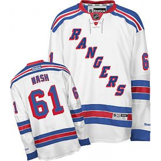 New York Rangers Rick Nash #61 white Jersey New York Rangers Rick Nash #61 white Jersey