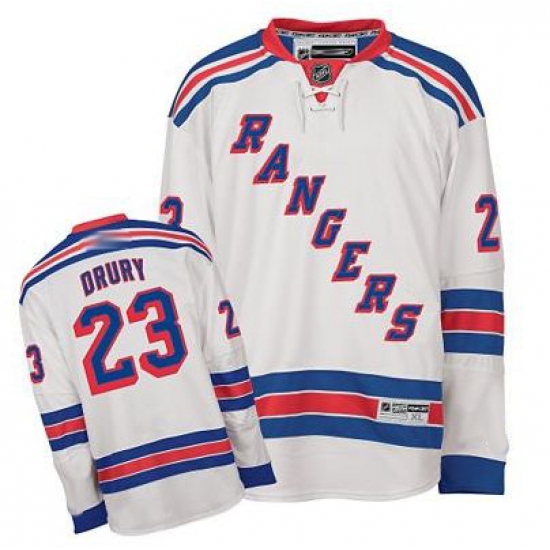 RBK hockey jerseys NY Rangers 23# DRURY white jerseys RBK hockey jerseys NY Rangers 23# DRURY white jerseys