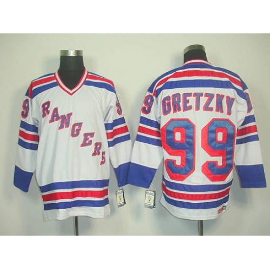 Rangers #99 Wayne Gretzky White CCM Road Stitched NHL Jersey Rangers #99 Wayne Gretzky White CCM Road Stitched NHL Jersey