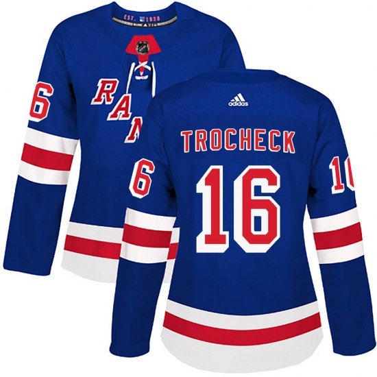 Women New York Rangers Vincent Trocheck Royal 16 Blue Home Blue Adidas Jersey Women New York Rangers Vincent Trocheck Royal 16 Blue Home Blue Adidas Jersey