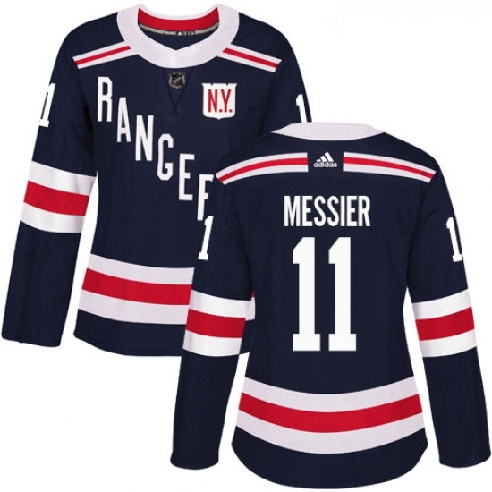 Womens Adidas New York Rangers 11 Mark Messier Authentic Navy Blue 2018 Winter Classic NHL Jersey Womens Adidas New York Rangers 11 Mark Messier Authentic Navy Blue 2018 Winter Classic NHL Jersey