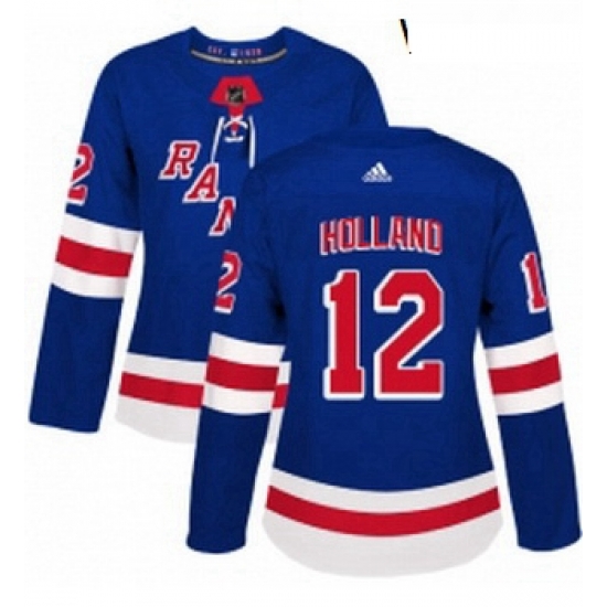 Womens Adidas New York Rangers 12 Peter Holland Authentic Royal Blue Home NHL Jersey Womens Adidas New York Rangers 12 Peter Holland Authentic Royal Blue Home NHL Jersey
