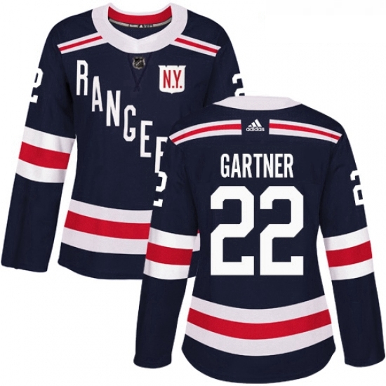 Womens Adidas New York Rangers 22 Mike Gartner Authentic Navy Blue 2018 Winter Classic NHL Jersey Womens Adidas New York Rangers 22 Mike Gartner Authentic Navy Blue 2018 Winter Classic NHL Jersey