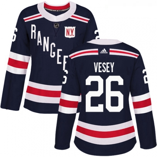 Womens Adidas New York Rangers 26 Jimmy Vesey Authentic Navy Blue 2018 Winter Classic NHL Jersey Womens Adidas New York Rangers 26 Jimmy Vesey Authentic Navy Blue 2018 Winter Classic NHL Jersey