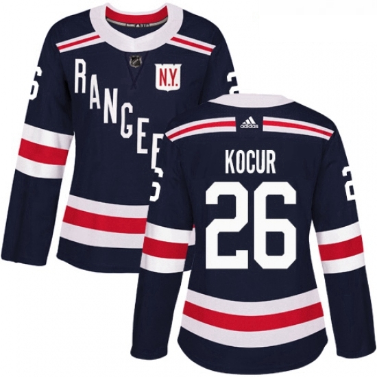 Womens Adidas New York Rangers 26 Joe Kocur Authentic Navy Blue 2018 Winter Classic NHL Jersey Womens Adidas New York Rangers 26 Joe Kocur Authentic Navy Blue 2018 Winter Classic NHL Jersey