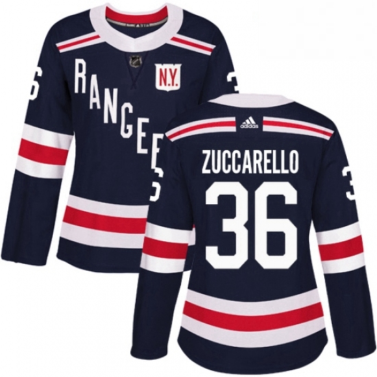 Womens Adidas New York Rangers 36 Mats Zuccarello Authentic Navy Blue 2018 Winter Classic NHL Jersey Womens Adidas New York Rangers 36 Mats Zuccarello Authentic Navy Blue 2018 Winter Classic NHL Jersey