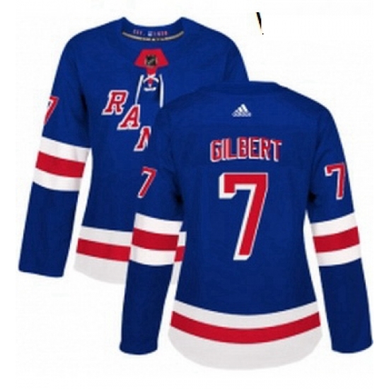 Womens Adidas New York Rangers 7 Rod Gilbert Premier Royal Blue Home NHL Jersey Womens Adidas New York Rangers 7 Rod Gilbert Premier Royal Blue Home NHL Jersey