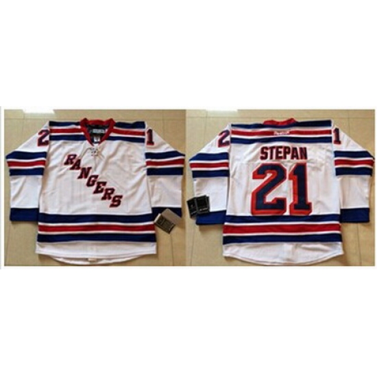 Kid New York Rangers Hockey Jerseys #21 Derek Stepan Jersey Authentic white Youth Jerseys Kid New York Rangers Hockey Jerseys #21 Derek Stepan Jersey Authentic white Youth Jerseys