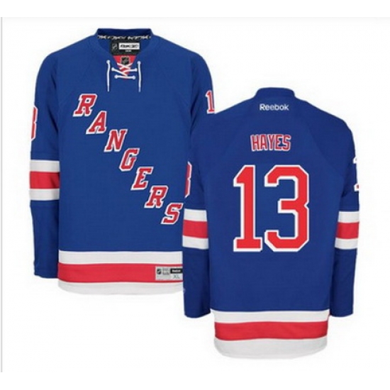 New York Rangers #13 Kevin Hayes Blue Home Stitched Youth NHL Jersey New York Rangers #13 Kevin Hayes Blue Home Stitched Youth NHL Jersey