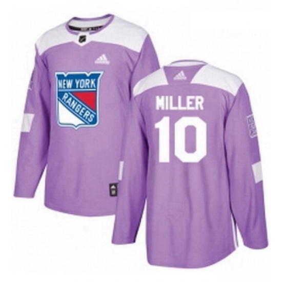 Youth Adidas New York Rangers 10 JT Miller Authentic Purple Fights Cancer Practice NHL Jersey Youth Adidas New York Rangers 10 JT Miller Authentic Purple Fights Cancer Practice NHL Jersey