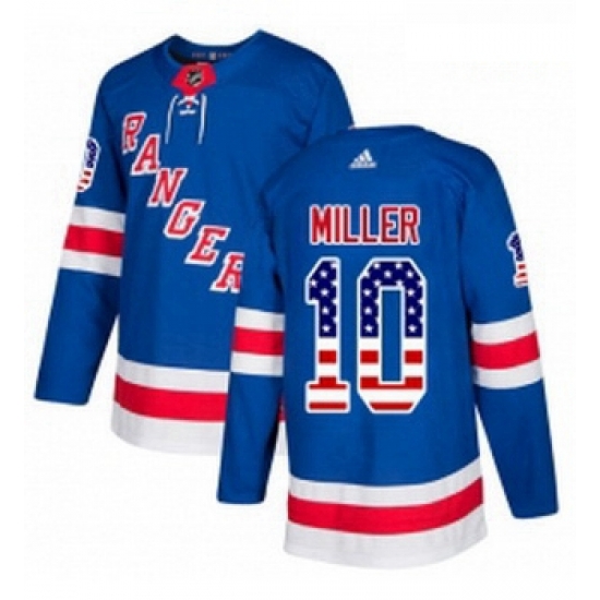 Youth Adidas New York Rangers 10 JT Miller Authentic Royal Blue USA Flag Fashion NHL Jersey Youth Adidas New York Rangers 10 JT Miller Authentic Royal Blue USA Flag Fashion NHL Jersey